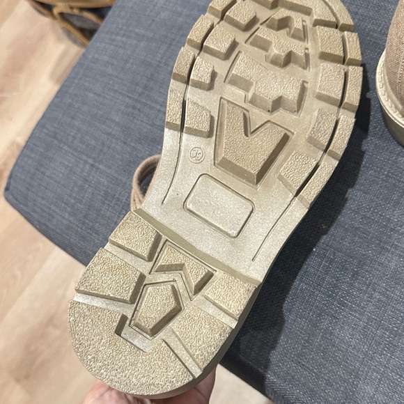 Small Lot Co. Lug Sole Mary Jane in cafe (9) - Picture 5 of 6